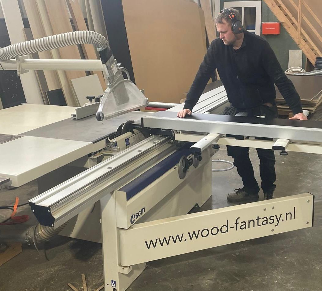 Modern open living space with fireplace and large windows